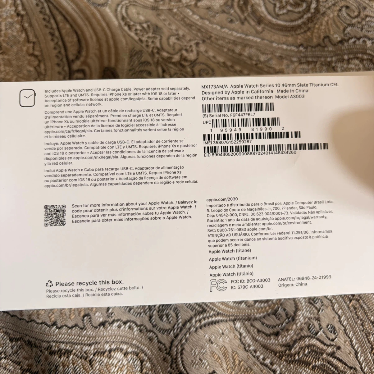 Apple Watch series 10 titanium (GPS and cellular) - photo 5