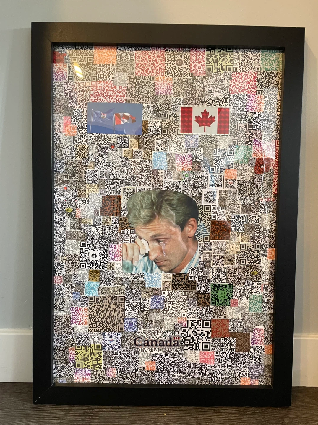 Two Wayne Gretsky Art Collages - photo 2