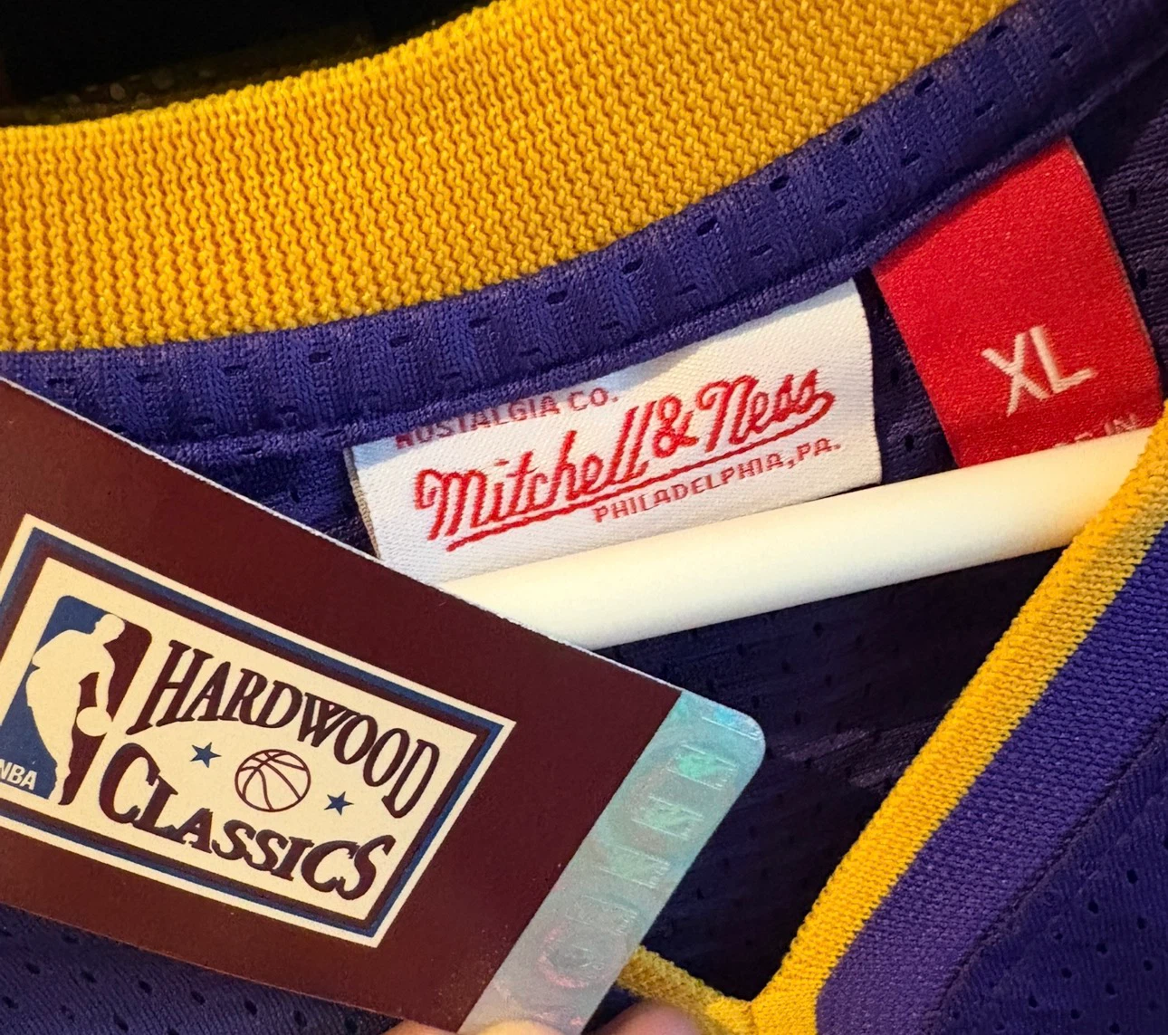 Mitchell & Ness Shaquille O'Neal Lakers Jersey XL - photo 4