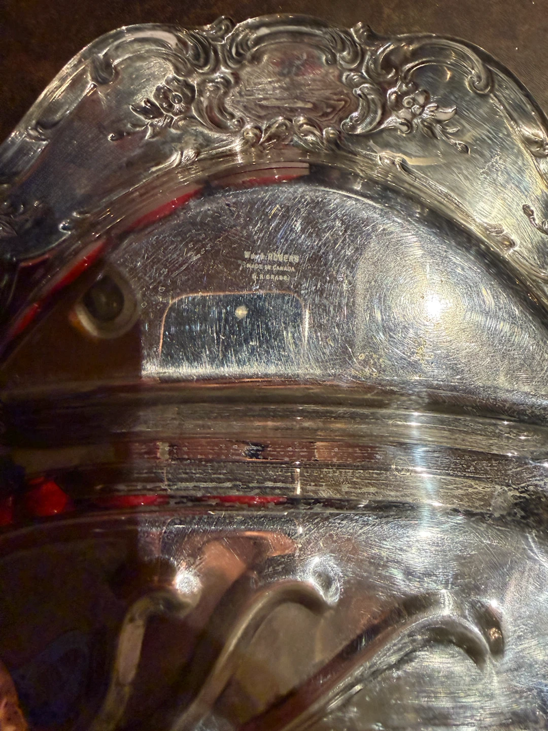 Wm. A. Rogers Silver Plated Serving Tray - photo 2