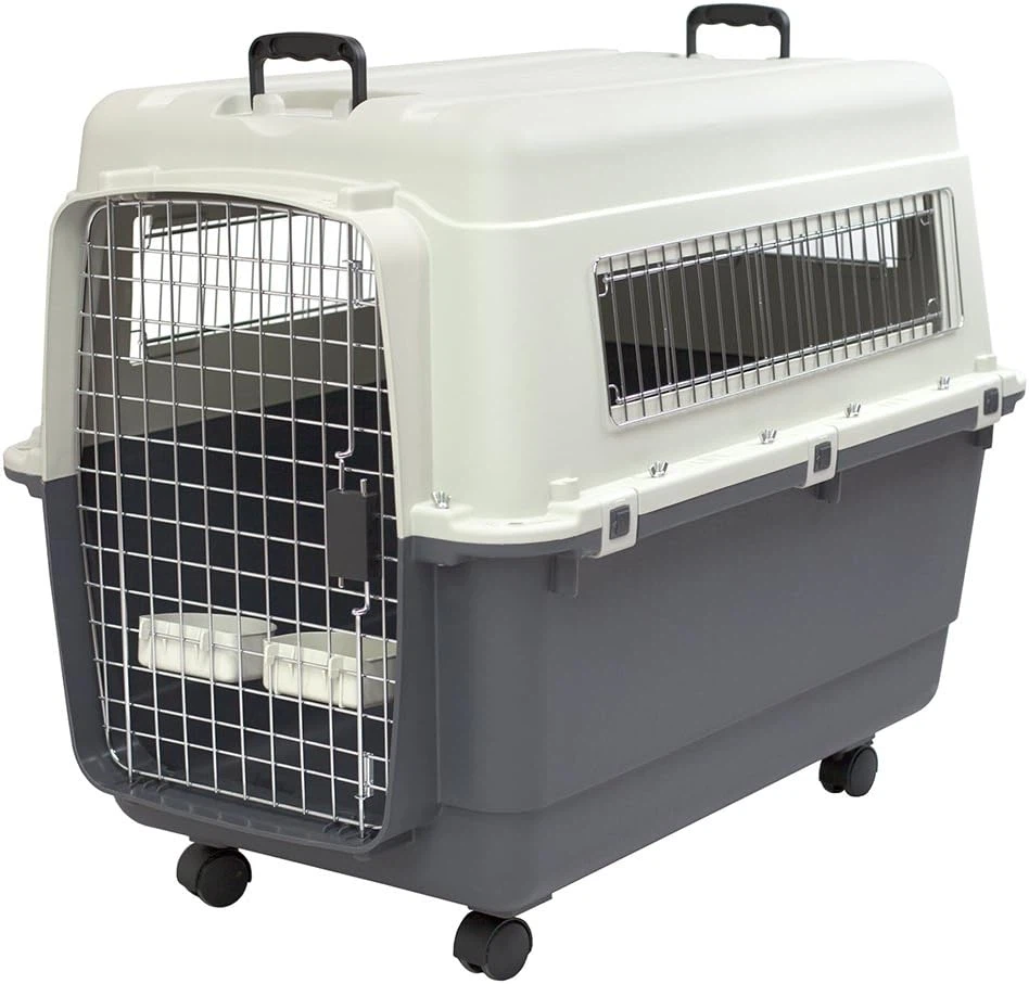 Travel Dog Kennel-Durable Plastic Airline Pet Carrier - photo 4
