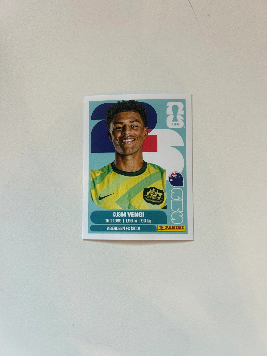 Panini FIFA World Cup 2026 Kusini Yengi Sticker