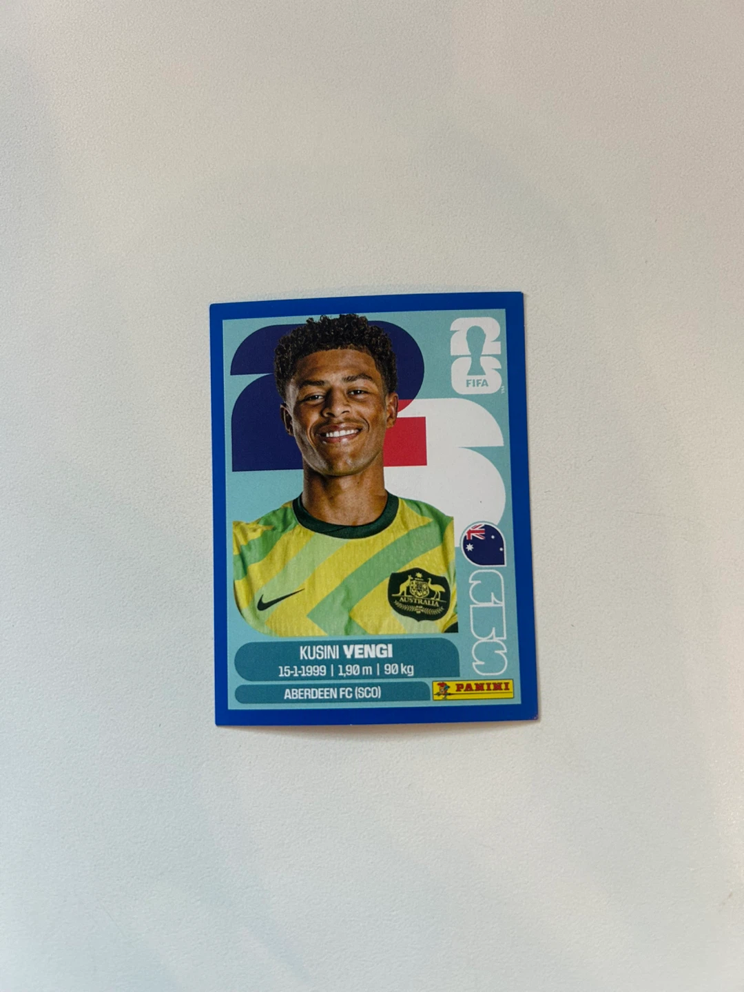 Panini Kusini Yengi FIFA World Cup 2026 Card