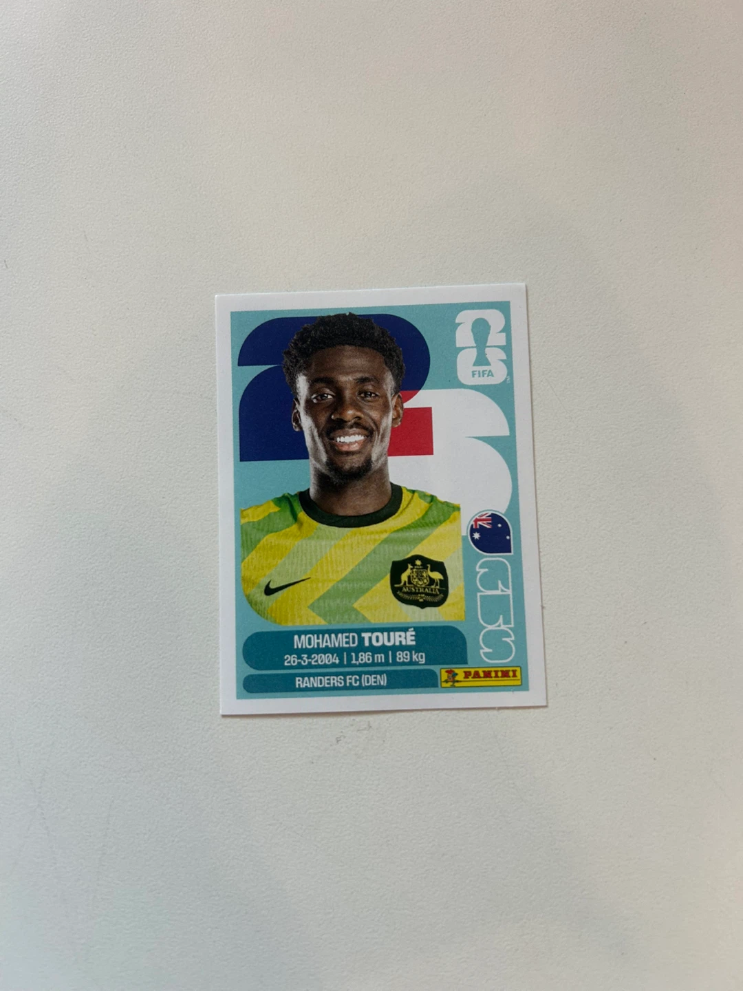 Panini FIFA World Cup 2026 Mohamed Toure Sticker