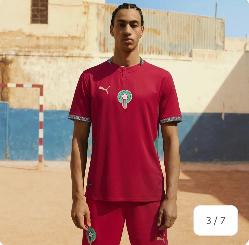 Puma Morocco National Team Soccer Jersey - photo 3