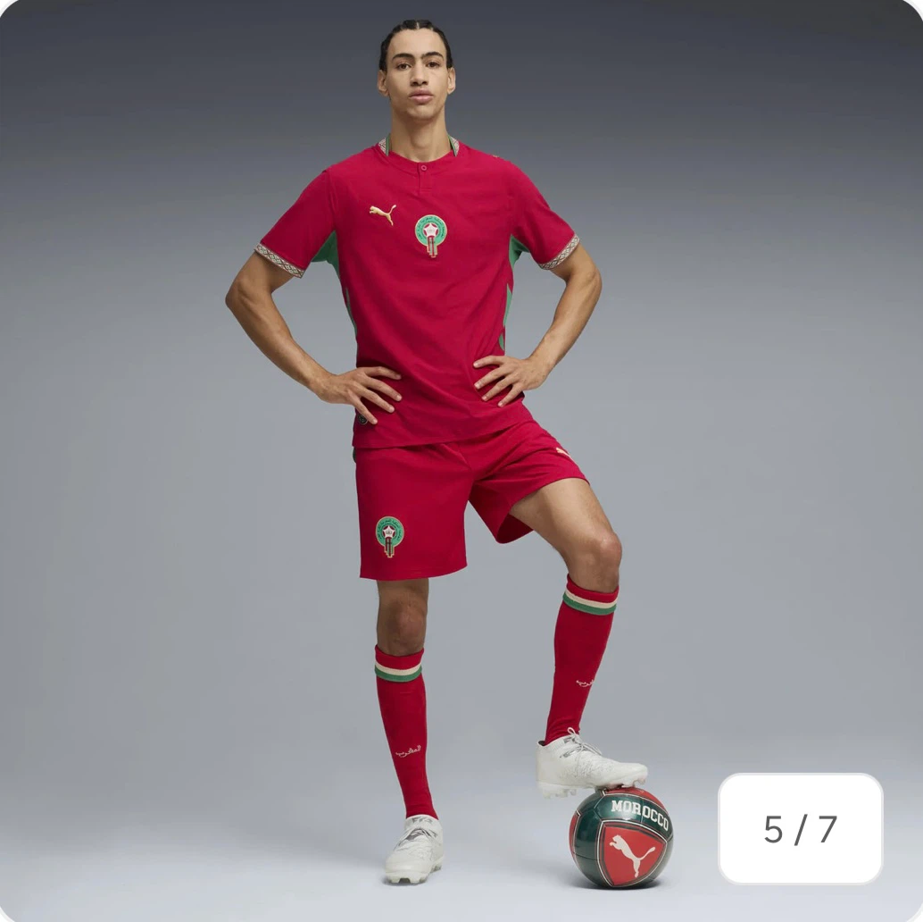 Puma Morocco National Team Soccer Jersey - photo 5