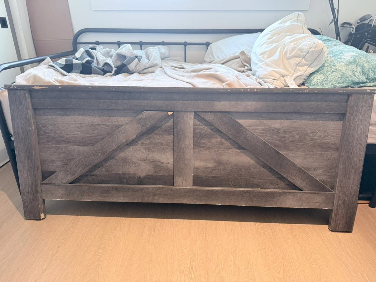 Smoky Grey Ashley Furniture Bed Frame - photo 2