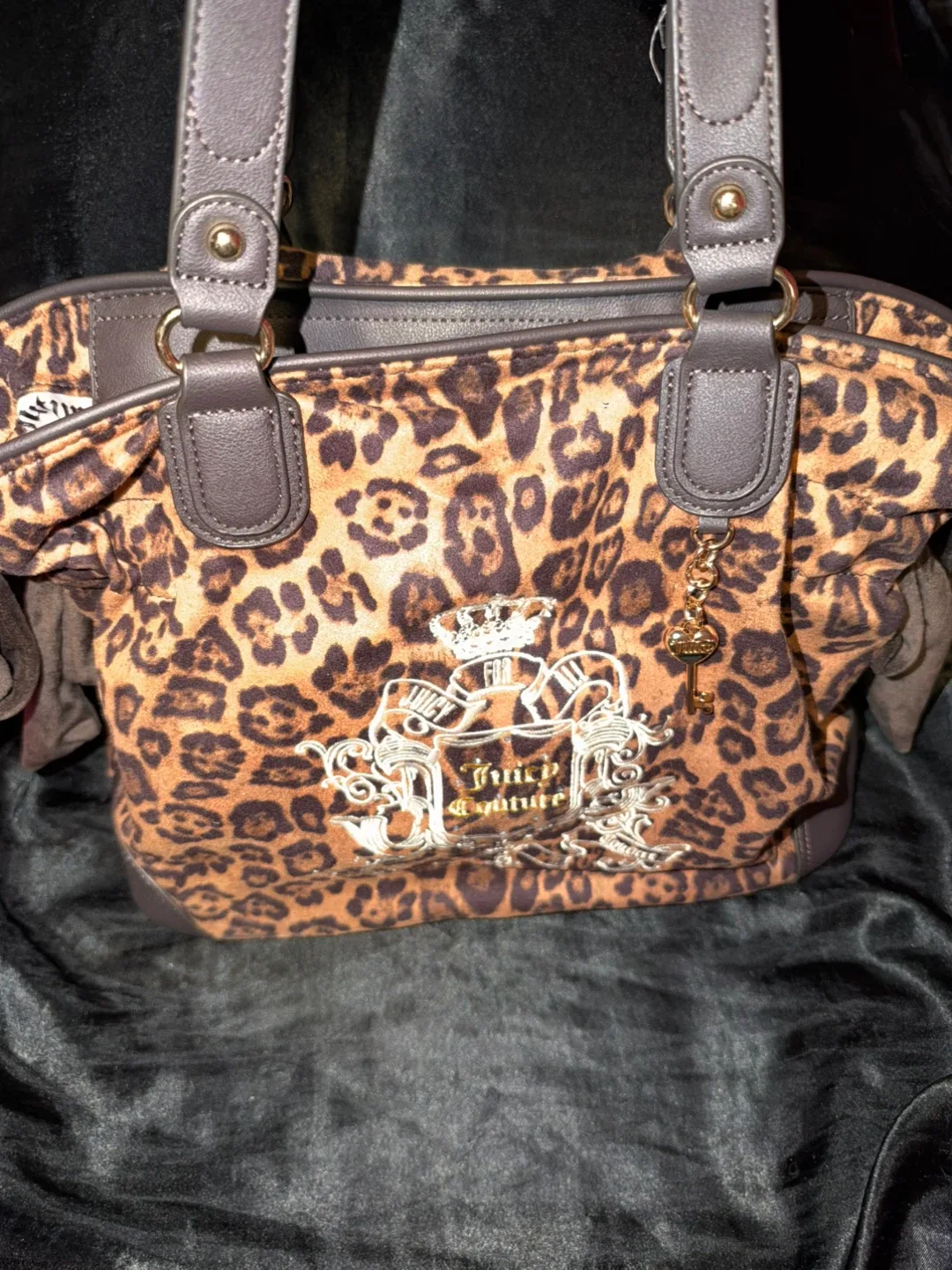 Juicy Couture Leopard Print Handbag