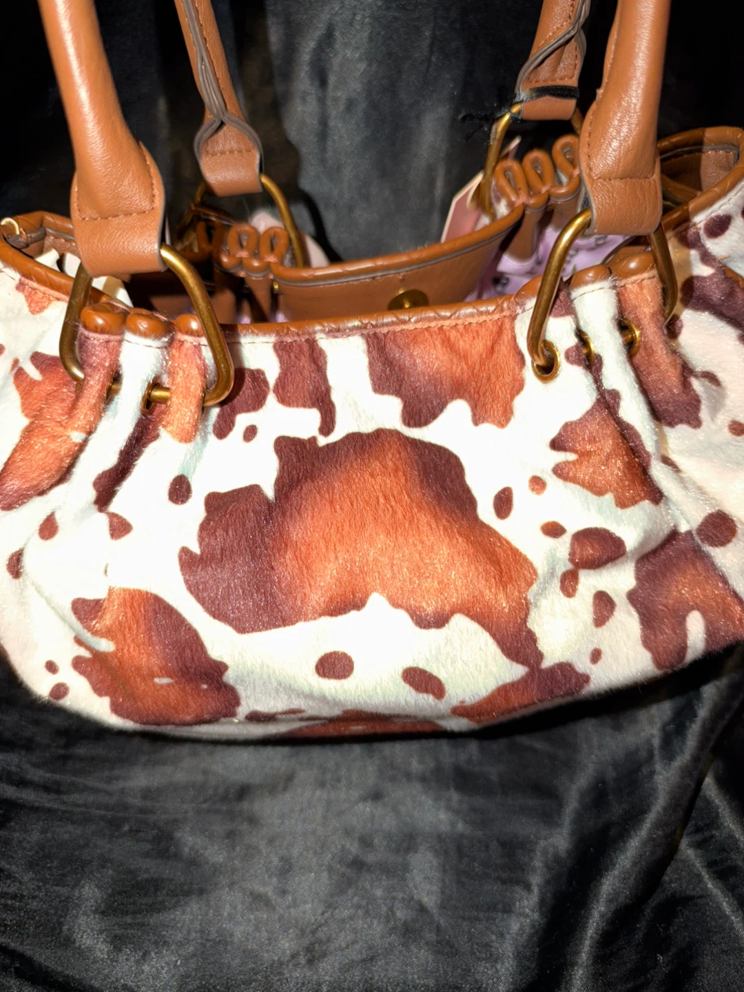 Juicy Couture Romance Cow Print Satchel - photo 2