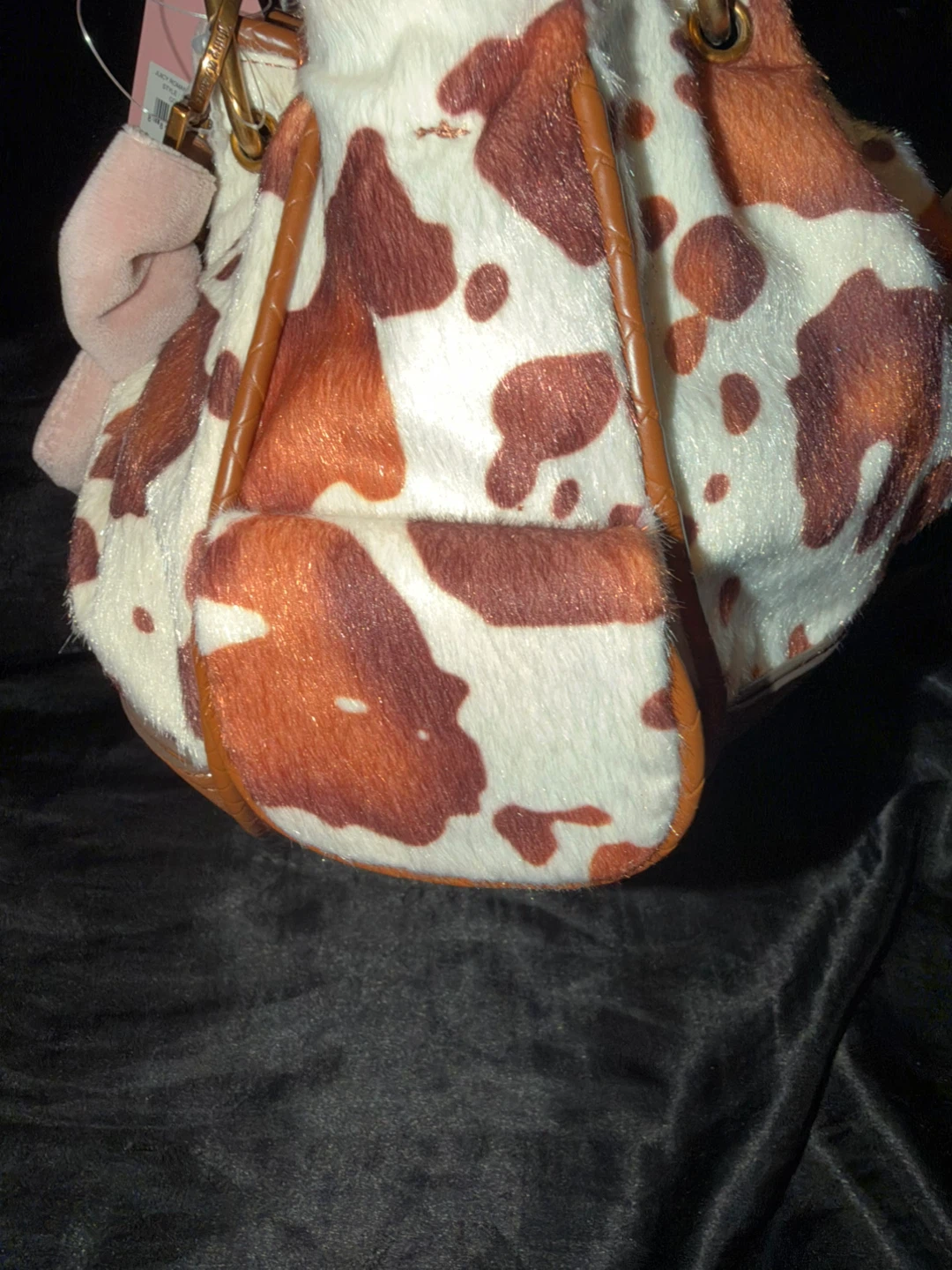 Juicy Couture Romance Cow Print Satchel - photo 3