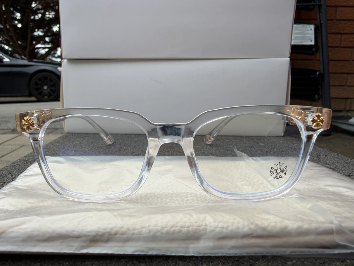 Chrome Hearts clear frame glasses - photo 2