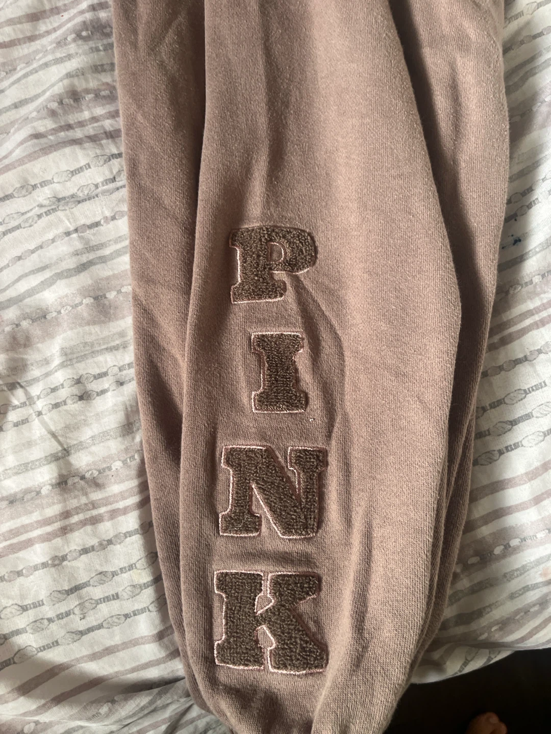 Pink Victoria secret sweatpants - photo 2