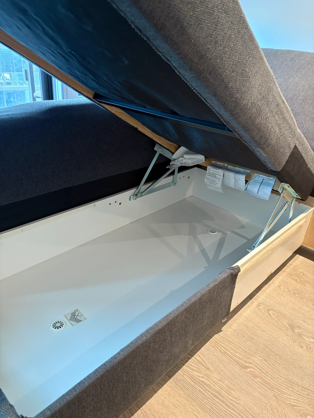 IKEA FRIHETEN Sleeper Sectional Sofa with Storage - photo 4