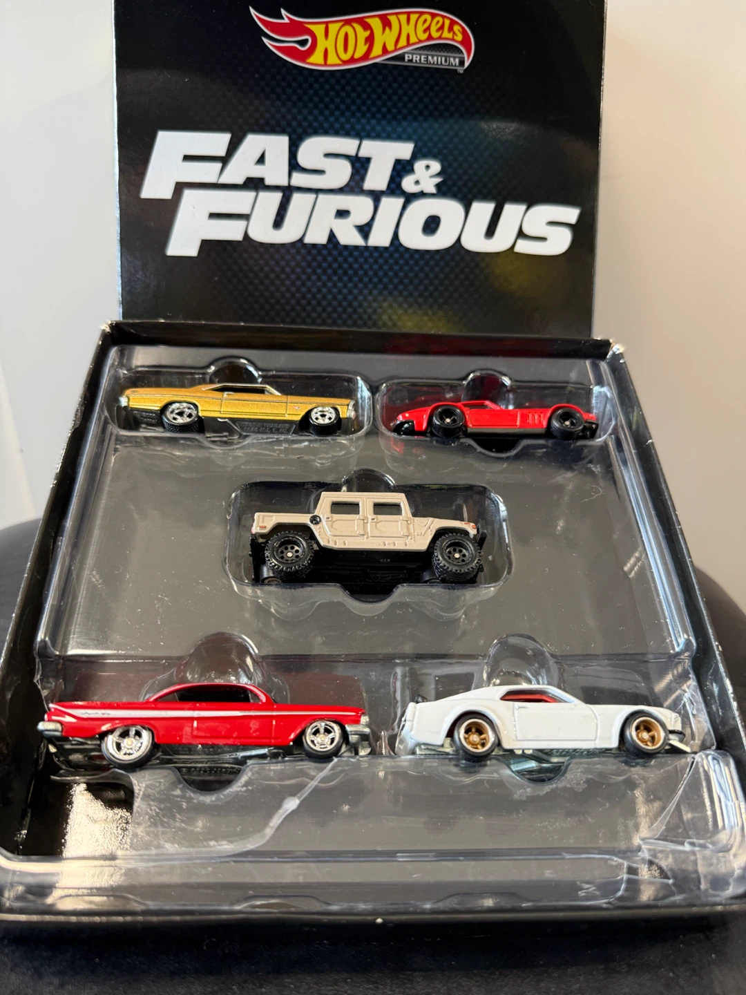Hot Wheels Fast & Furious Premium 5-Car Set