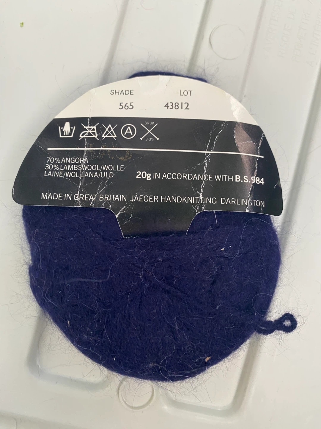 Jaeger Handknitting Yarn Angora and Lambswool - photo 5