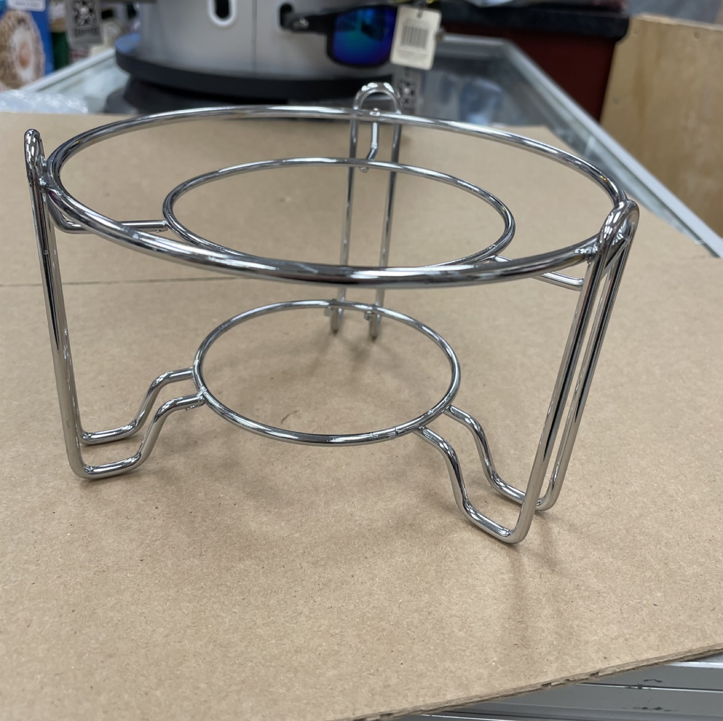 Chrome Wire Chafing Dish Stand