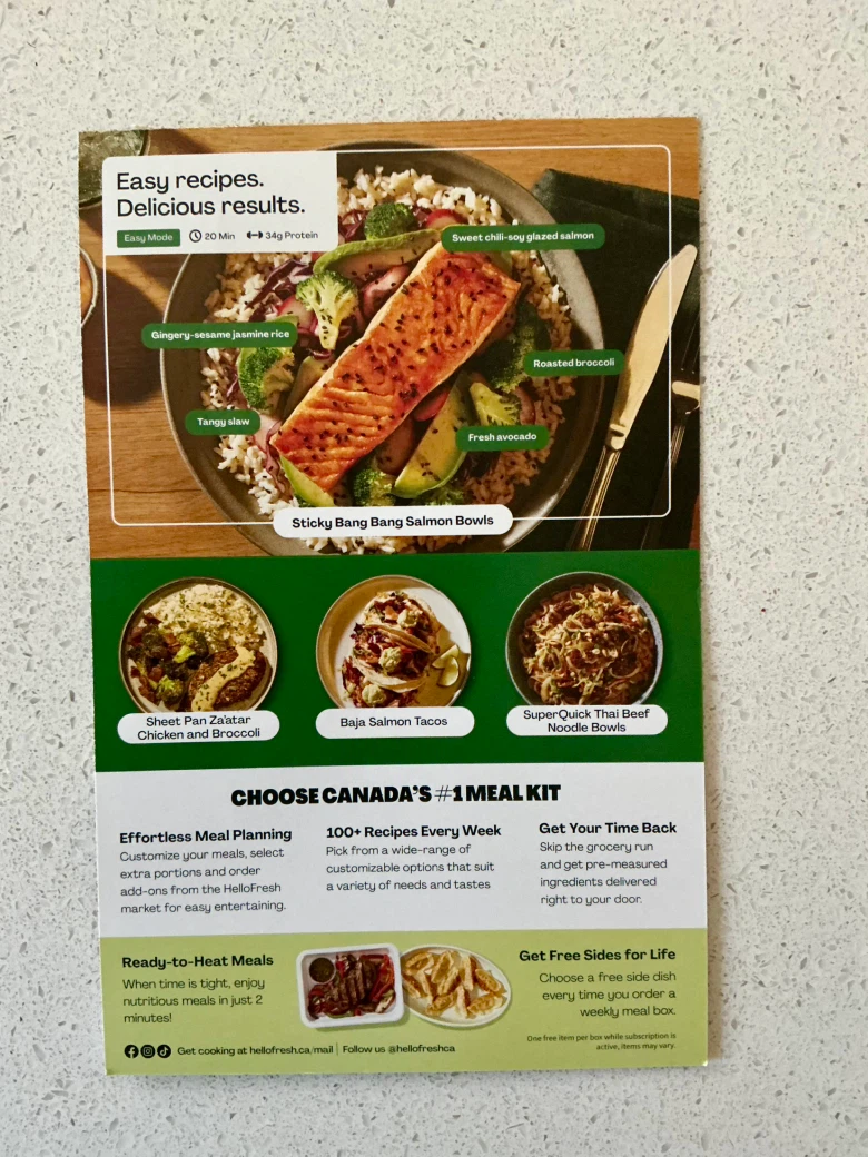 HelloFresh promotional vouchers - photo 2