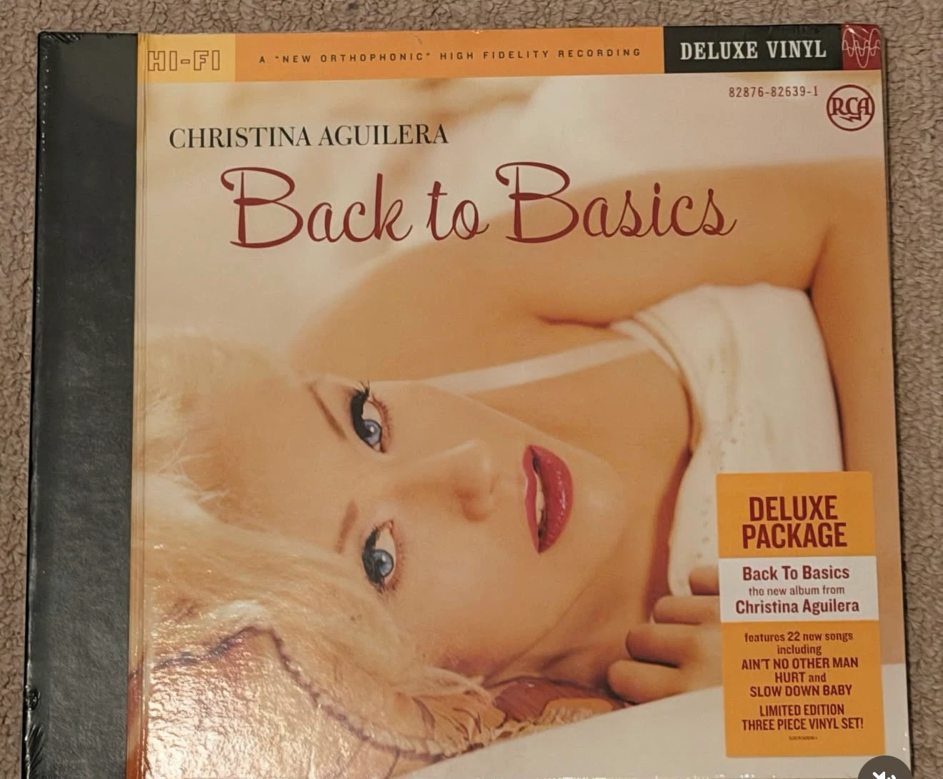 Christina Aguilera Back to Basics Deluxe Vinyl Set