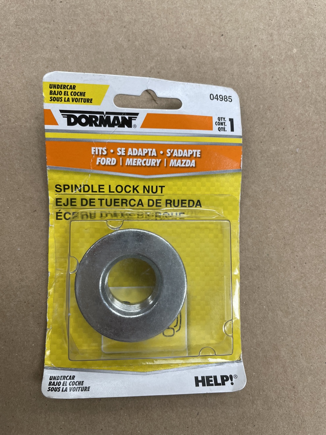 Dorman Spindle Lock Nut 04985