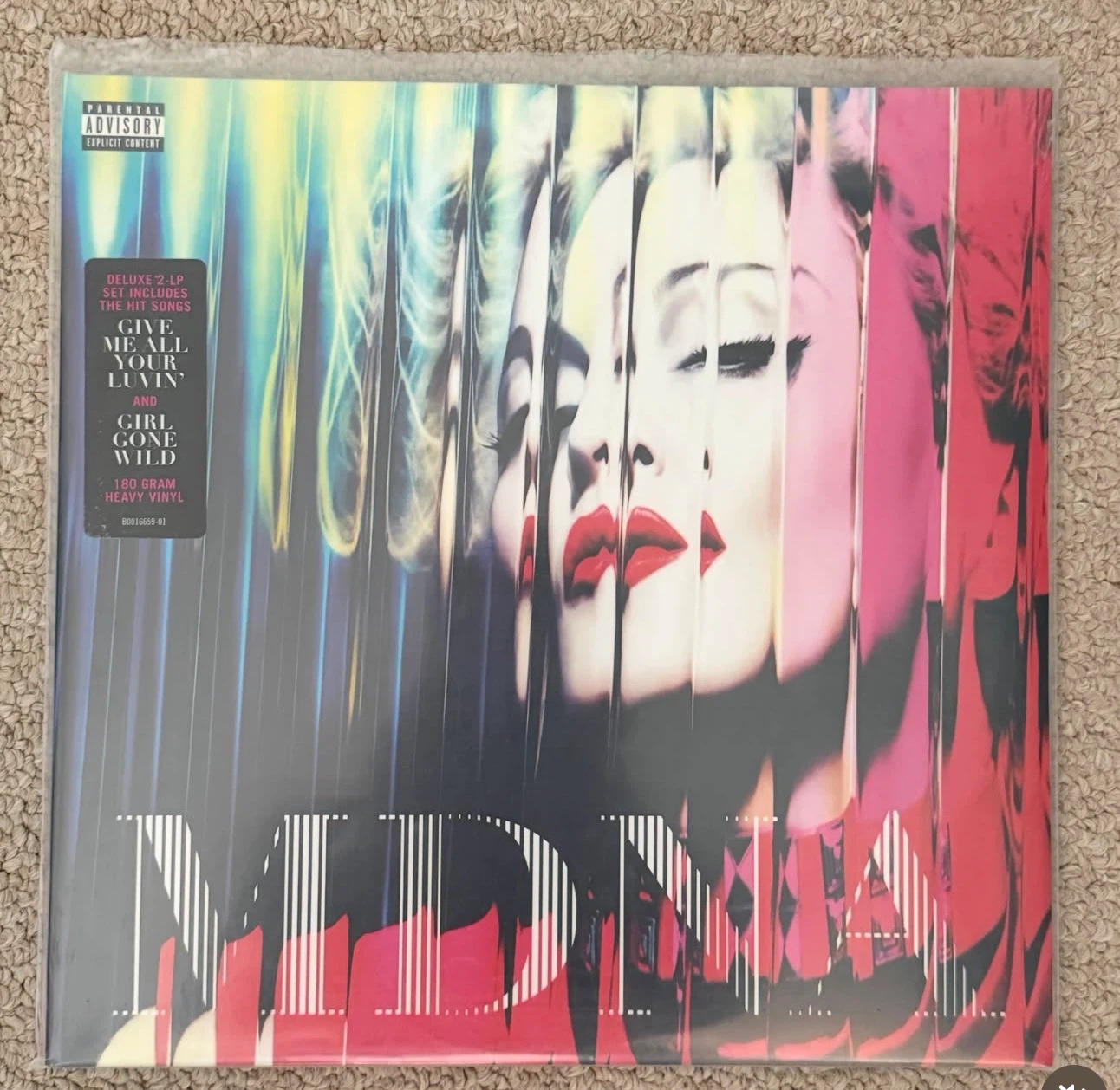 Madonna MDNA Deluxe 2-LP Vinyl Set