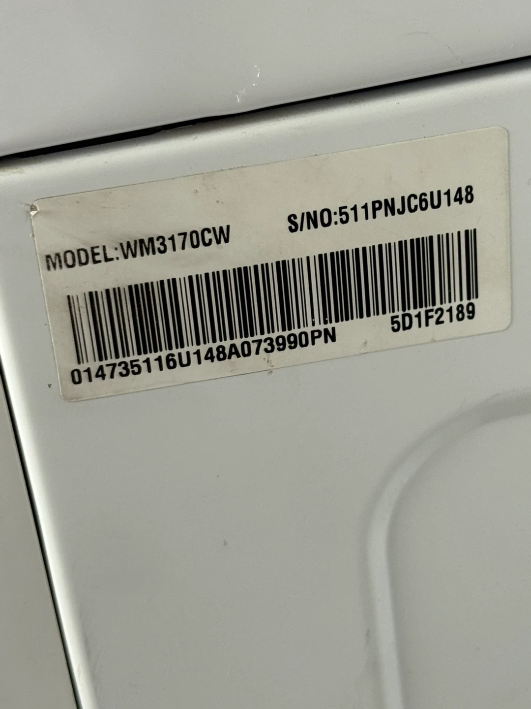 WILL DELIVER LG Front Load Washing Machine - photo 3