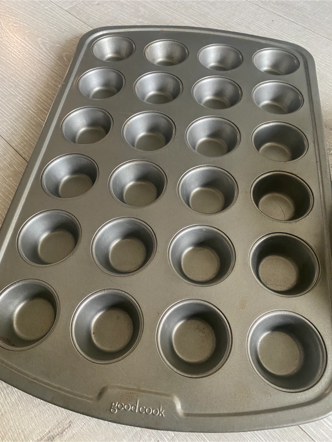 GoodCook mini muffin tin and Pillsbury round cake pan - photo 5