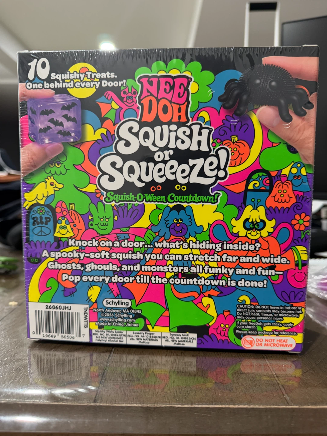 Nee Doh Squish or Squeeze Squish-O-Ween Countdown