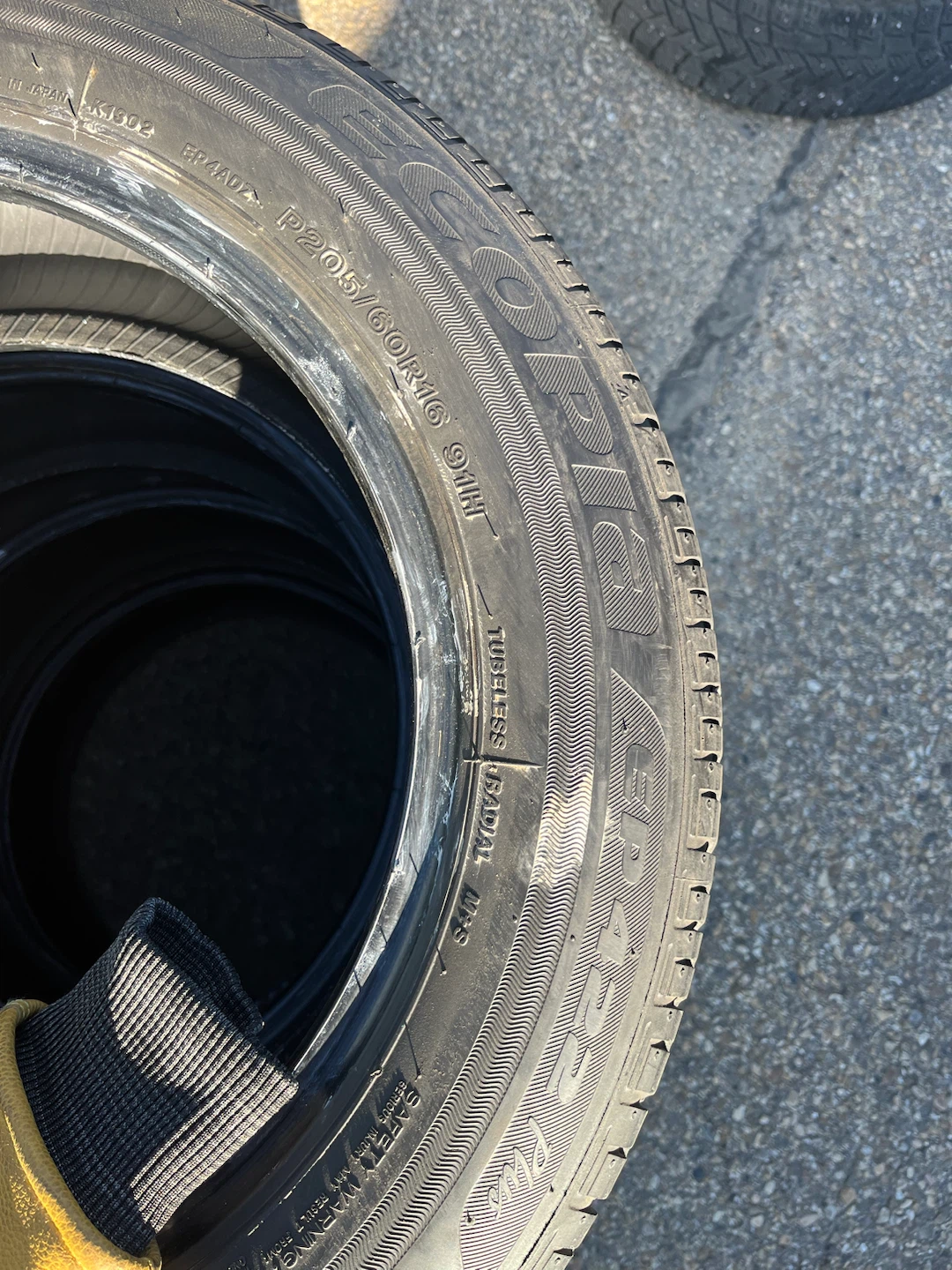 205/60R16 Bridgestone Ecopia EP422 Plus Tires - photo 3
