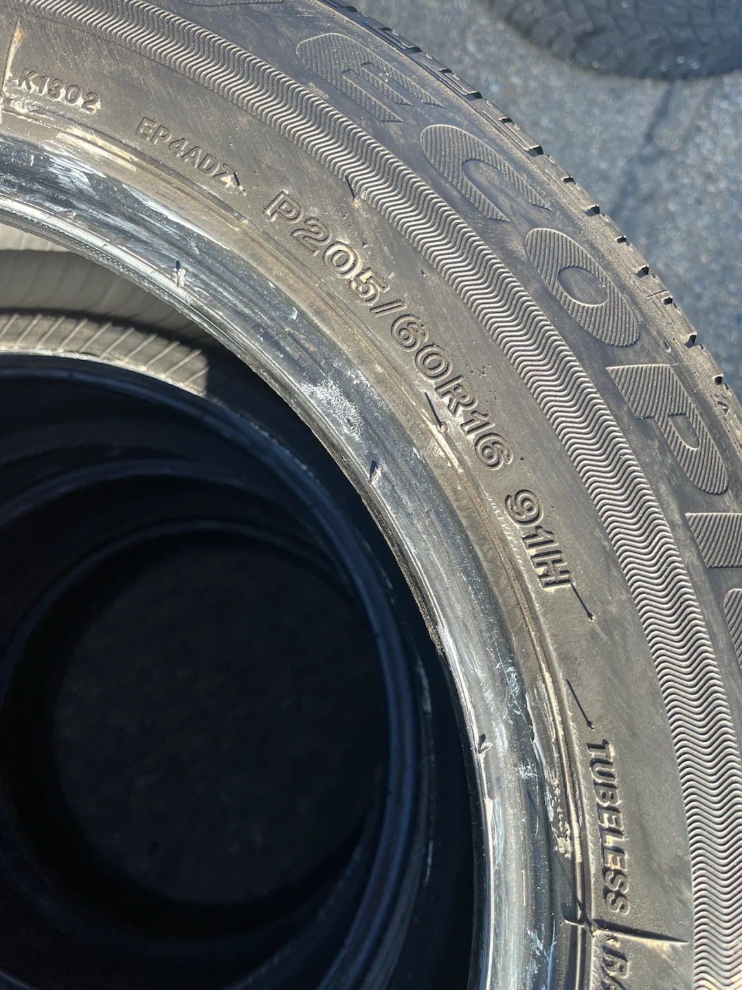 205/60R16 Bridgestone Ecopia EP422 Plus Tires - photo 4