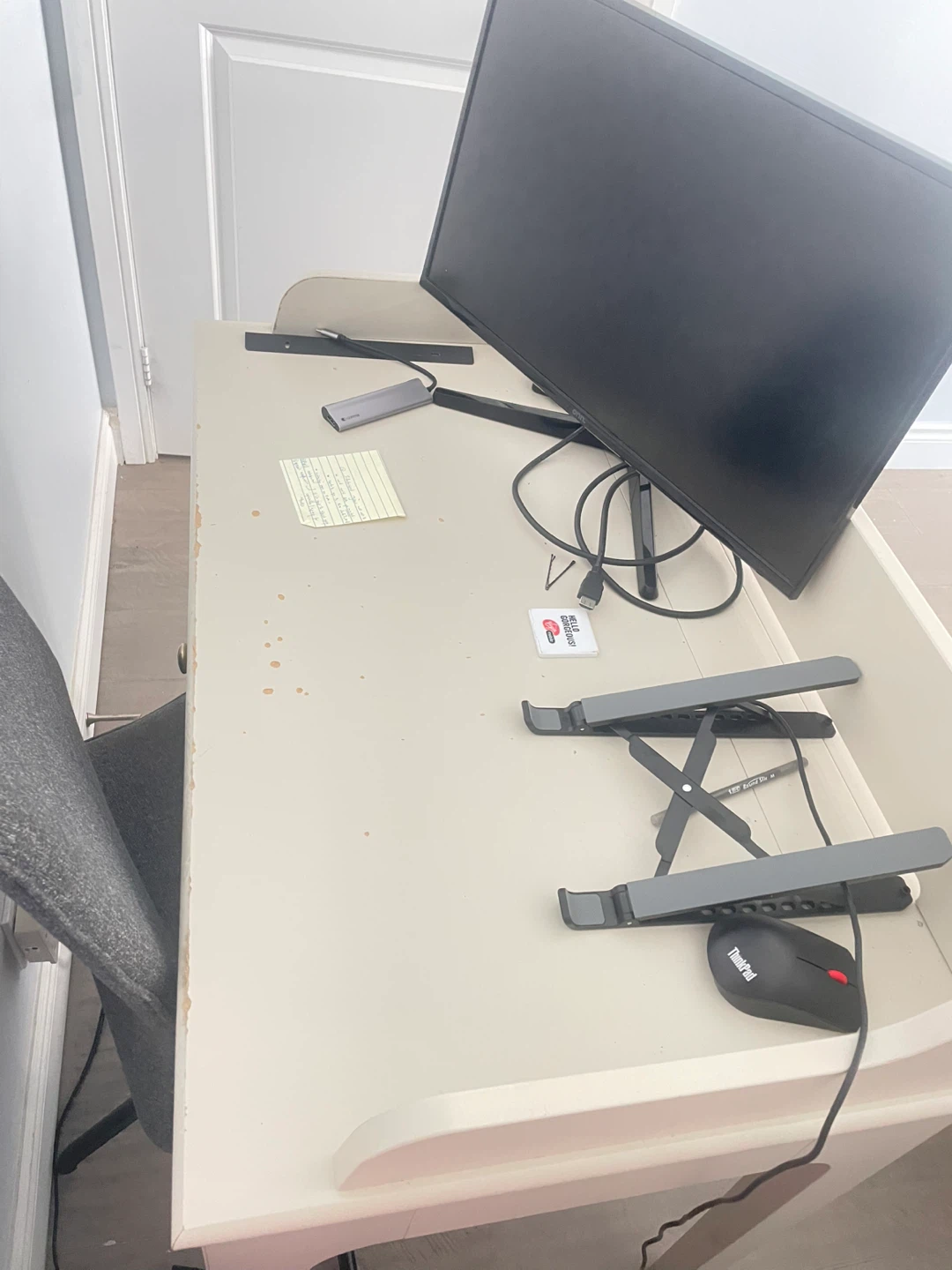 Work Desk: Ikea Lommark Desk
