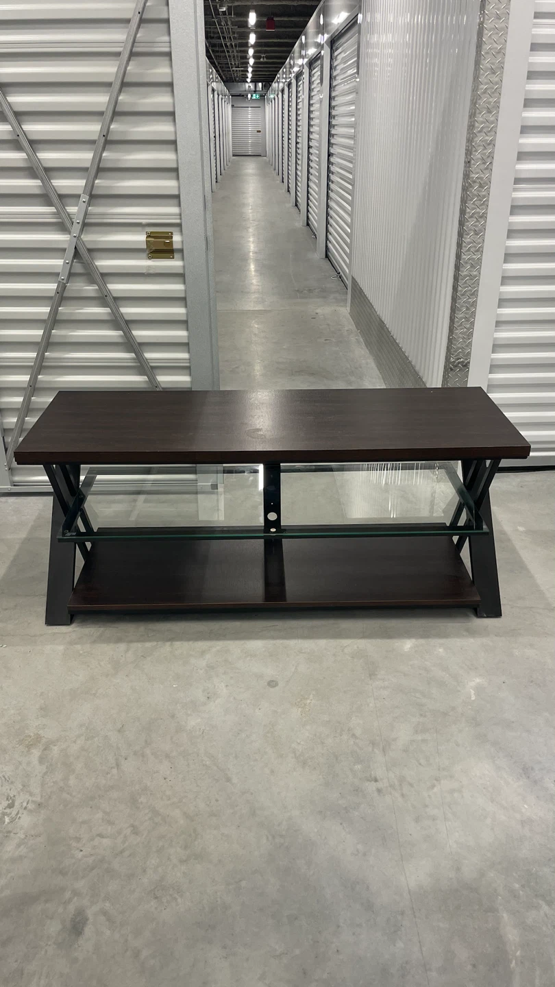 *will deliver* Dark Espresso tv stand / table