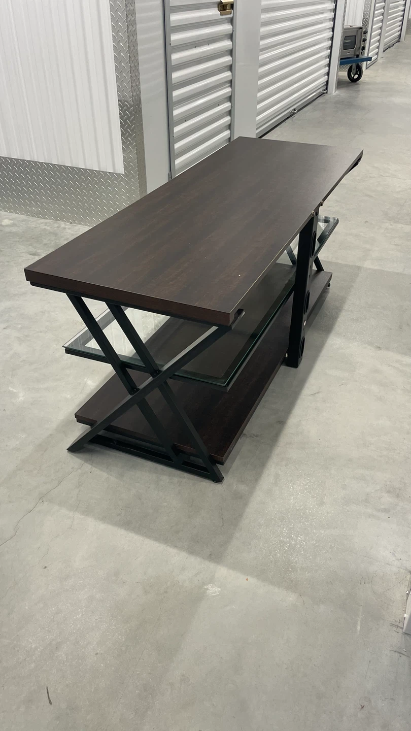 *will deliver* Dark Espresso tv stand / table - photo 3