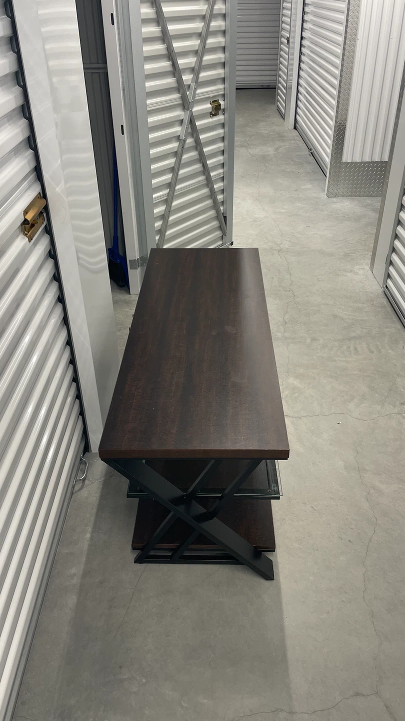 *will deliver* Dark Espresso tv stand / table - photo 4