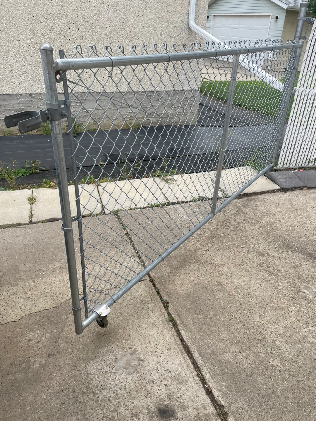 Galvanized Chain Link Gate - photo 2
