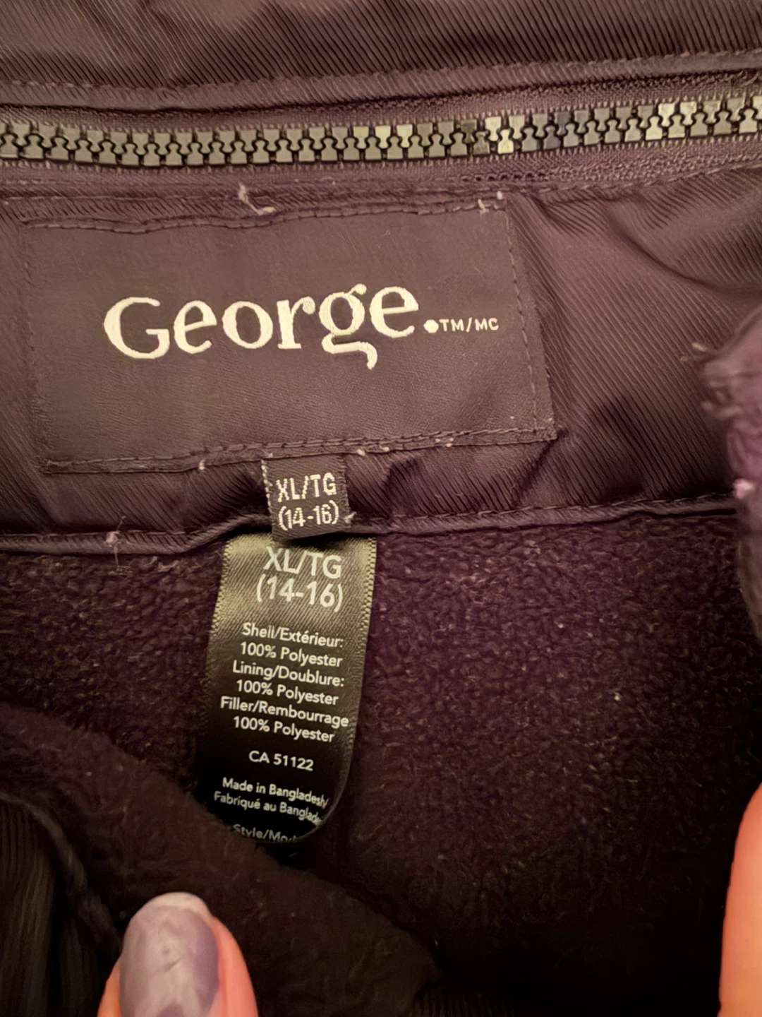 George Black Ski Pants - Size XL (14-16) - photo 2