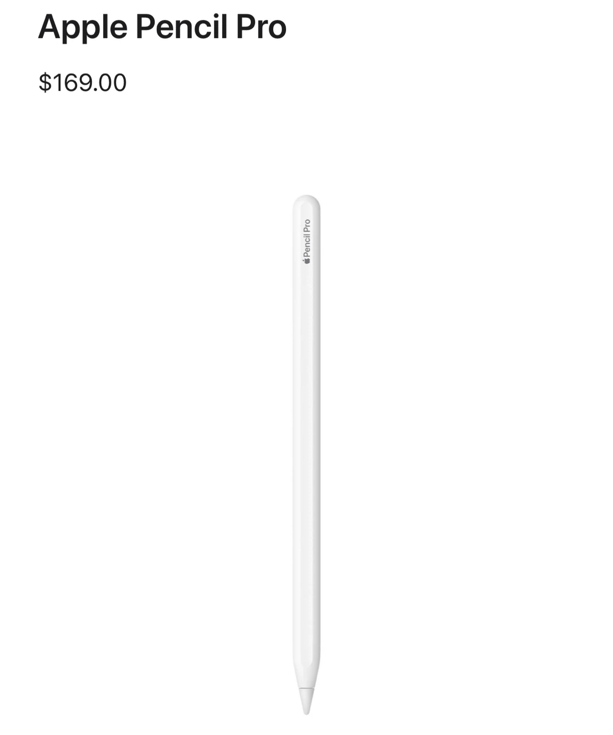 Apple Pencil Pro