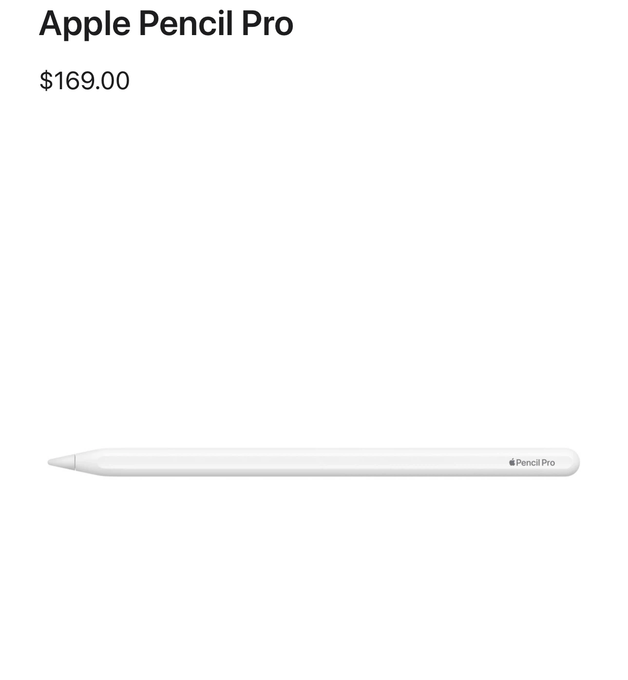 Apple Pencil Pro - photo 2