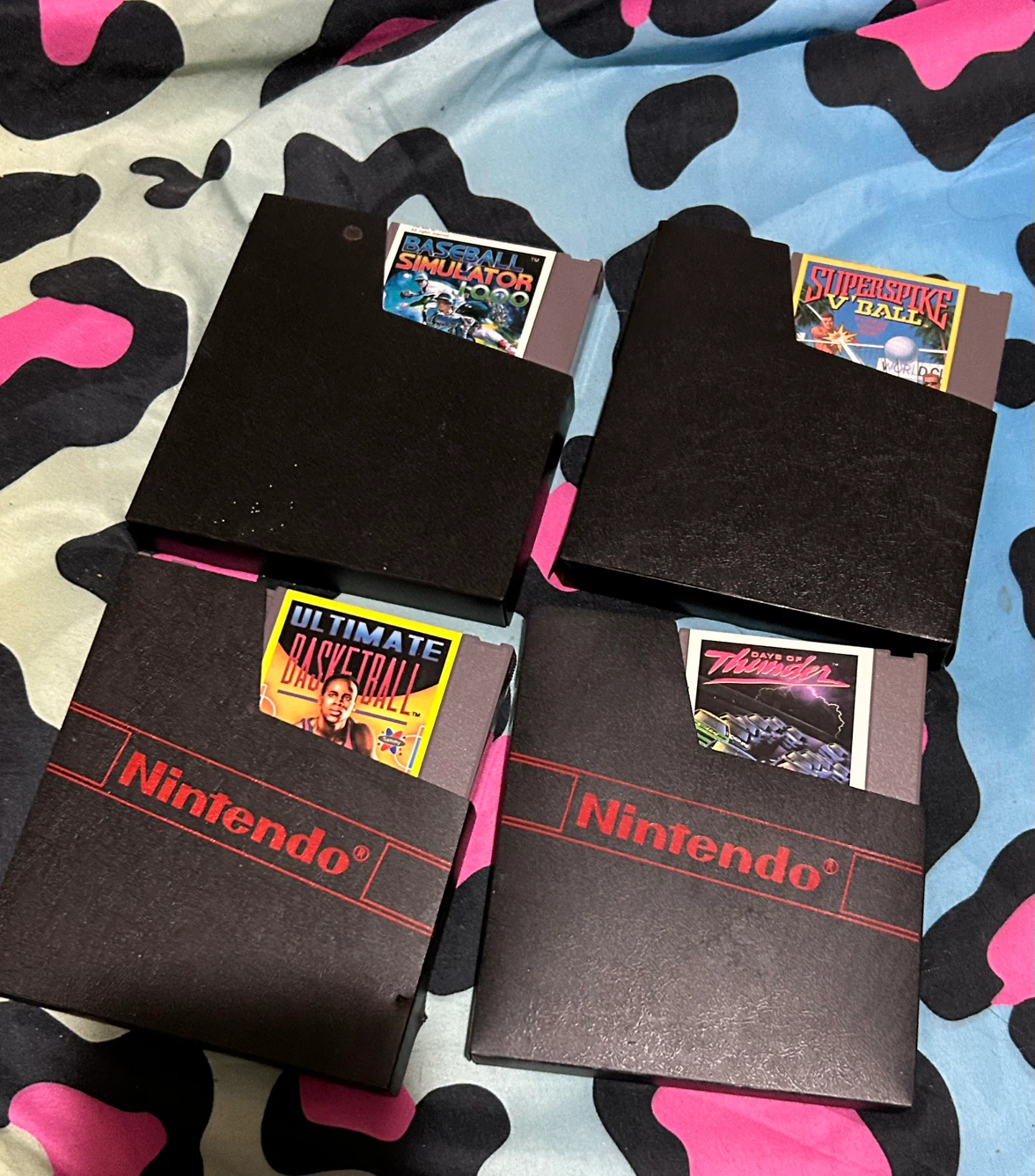 Set of 4 Nintendo NES Games