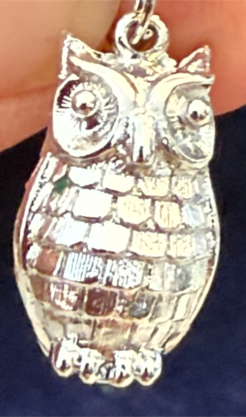 Vintage Avon Owl Charm