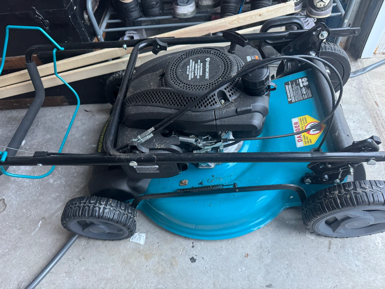 Yardworks 174cc Self-Propelled Lawn Mower - photo 2
