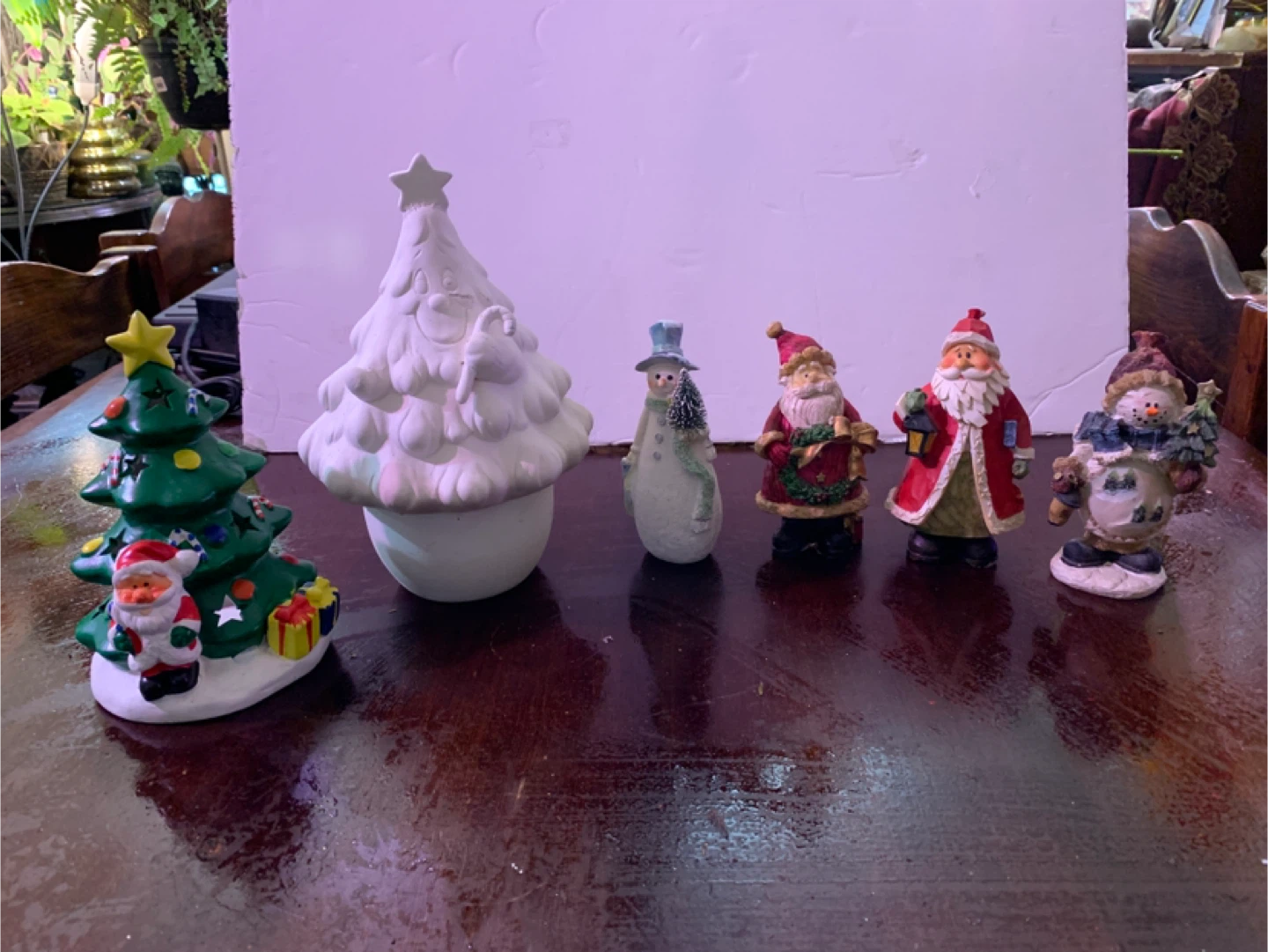 Assorted Christmas Figurines