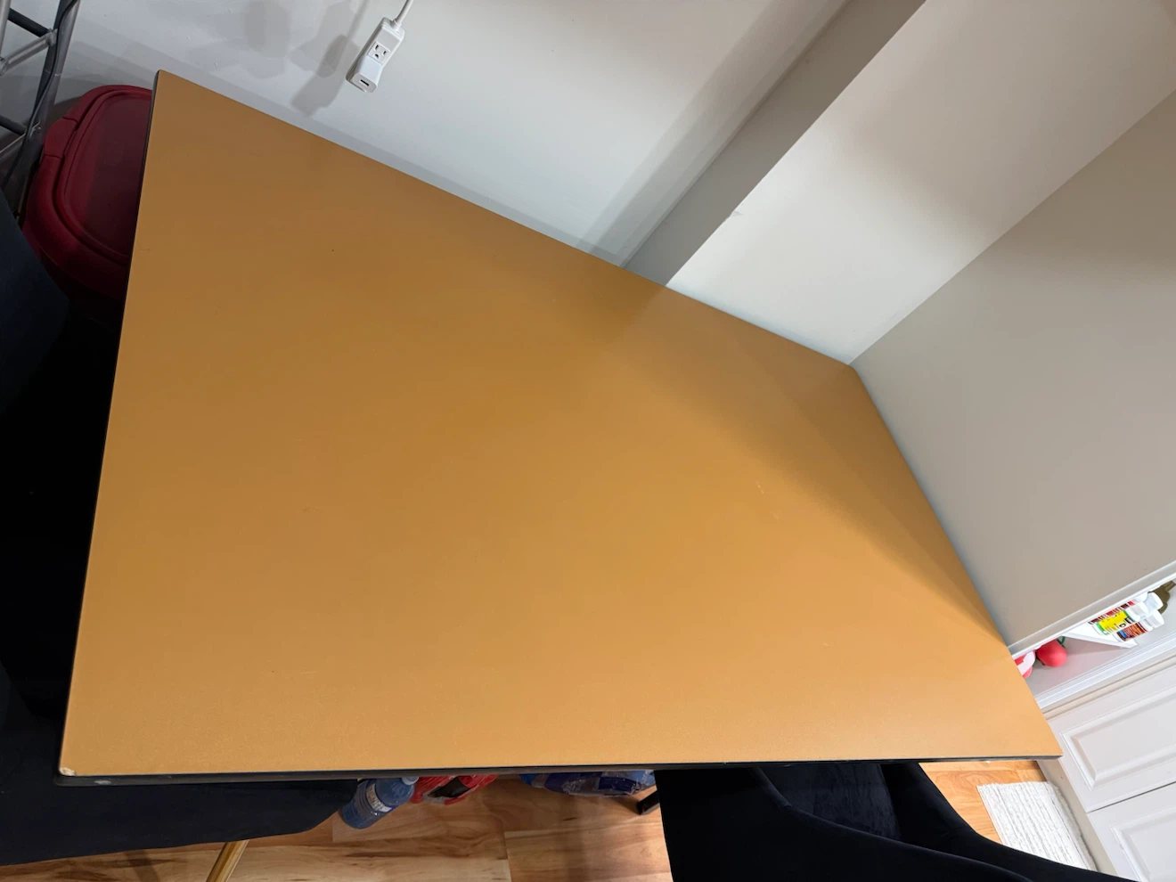 Adjustable Folding Wood Table