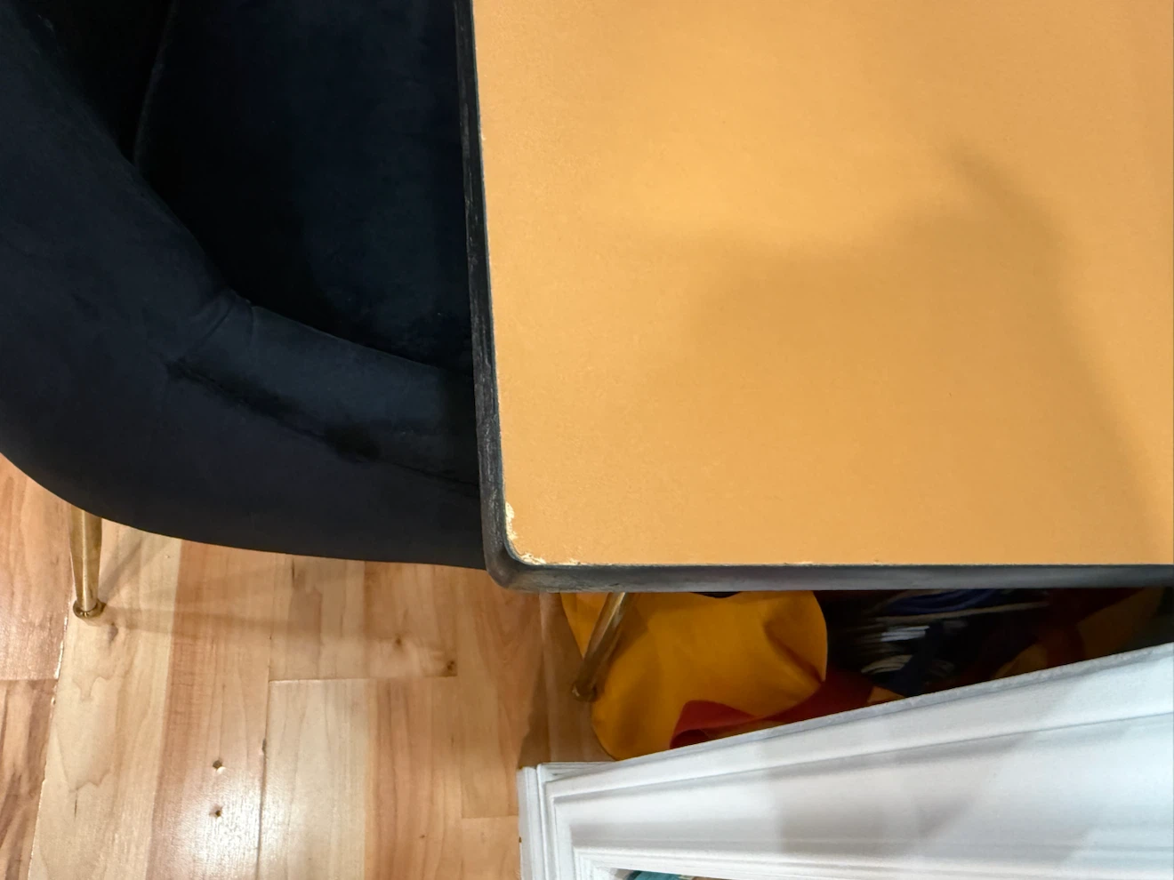 Adjustable Folding Wood Table - photo 4