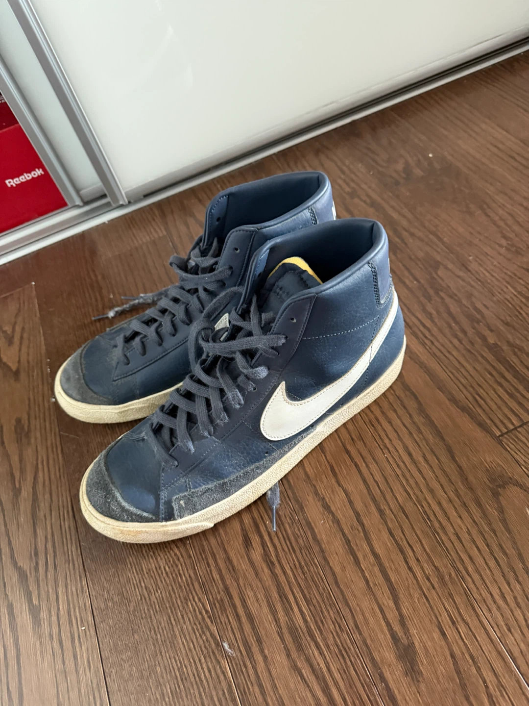 Nike Blazer Mid 77 Vintage Navy Sneakers - OBO