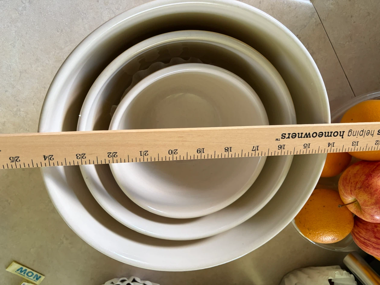 Paderno nesting mixing bowl set - photo 2