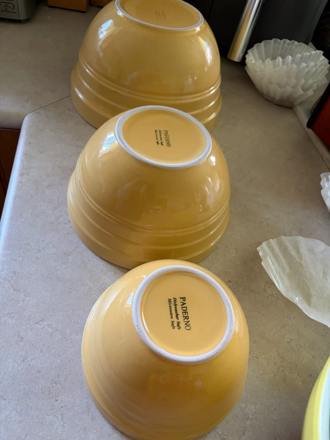 Paderno nesting mixing bowl set - photo 3
