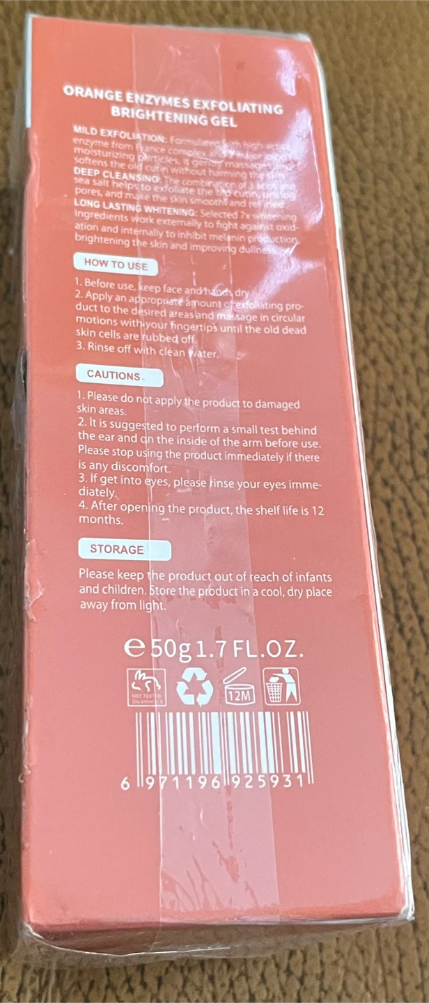 AKCK Orange Enzymes Exfoliating Brightening Gel - photo 3