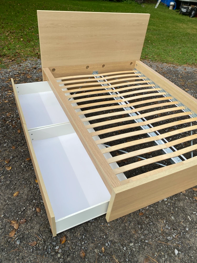 IKEA MALM Full/Double Storage Bed Frame (CAN DELIVER) - photo 4