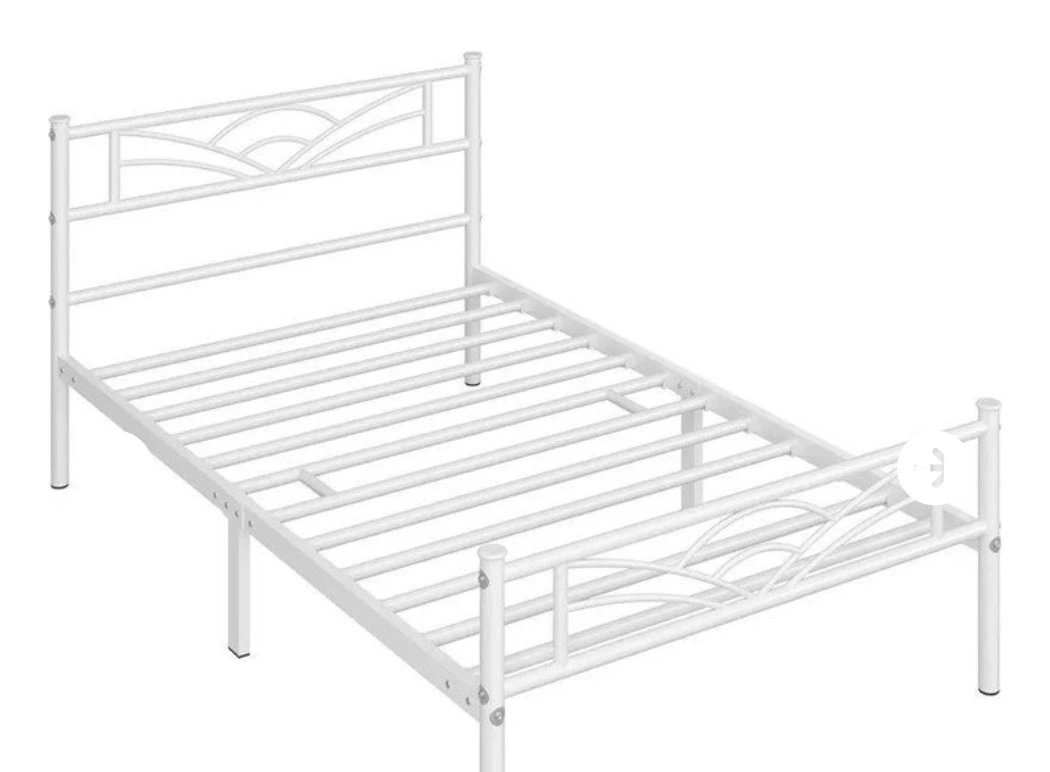 NEW-Twin Size Bed Frame with Headboard