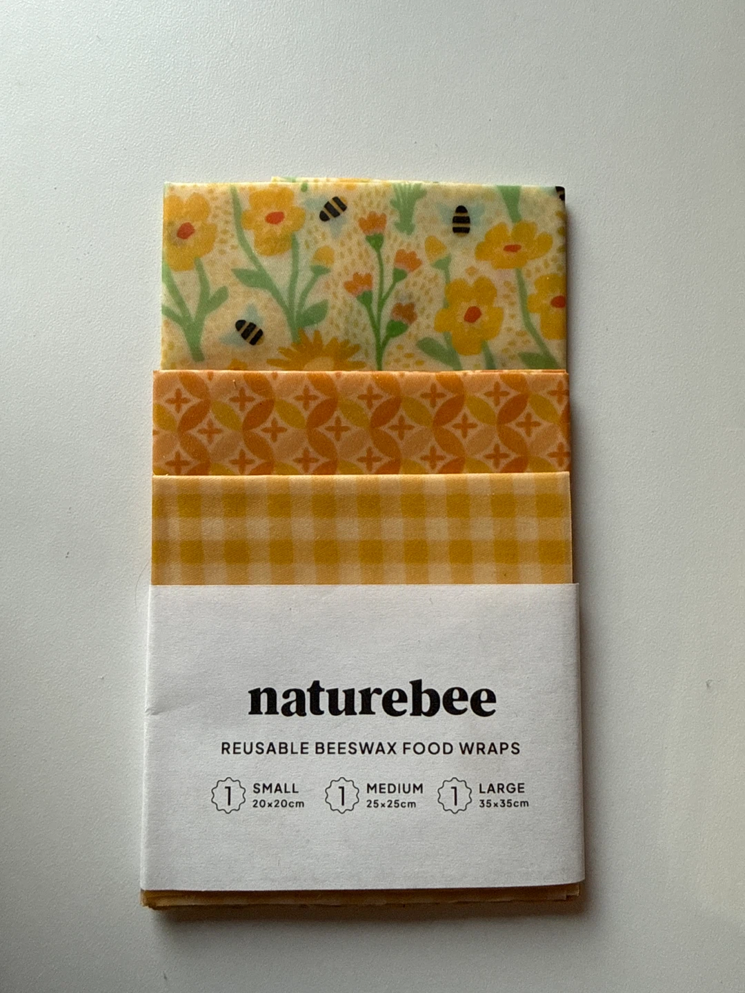 Nature Bee Reusable Beeswax Food Wraps